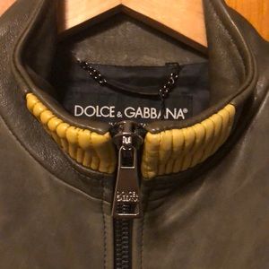 Dolce & Gabbana Men’s Leather Jacket
